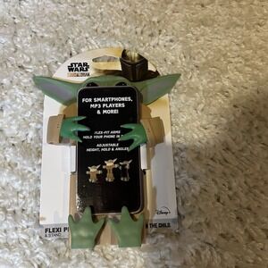 Disney Star wars MANDALORIAN Flexi phone holder & stand NEW